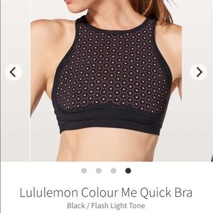 Lululemon Colour Me Quick Bra
